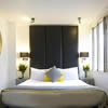 Milano suite: 40m² Luxury Boutique Hotel Suite with separate bedroom - Strozzi Palace Boutique Suites, Central Cheltenham.