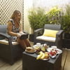 Siena suite: 44m² Luxury Boutique Hotel Suite with private balcony and separate living area - Strozzi Palace Boutique Suites, Central Cheltenham.